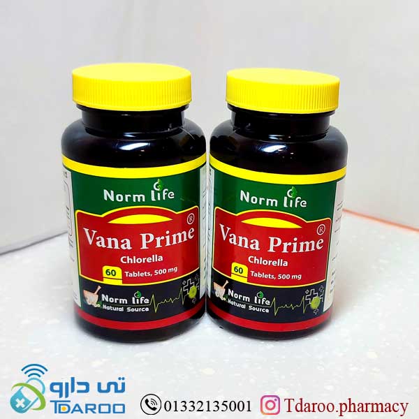 قرص وانا پرایم 500 میلی گرم/Norm Life  CHLORELLA/Tablet/500MG