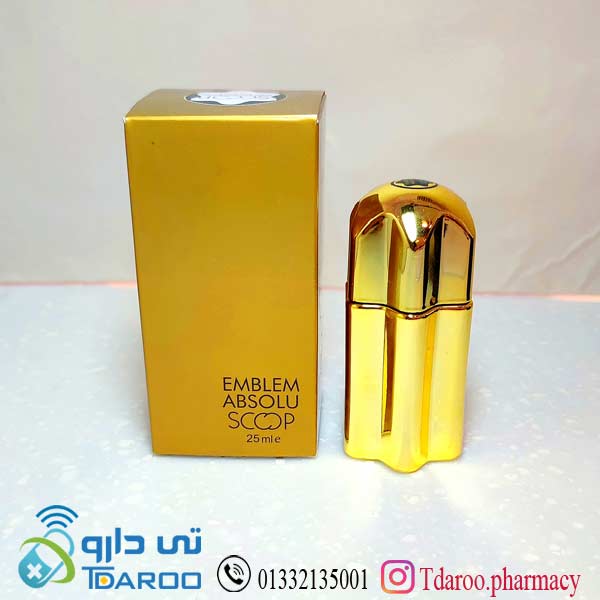 مونت بلنك امبلم طلایی ابسولو/SCOOP EAU DE PERFUME/Liquid/25ML