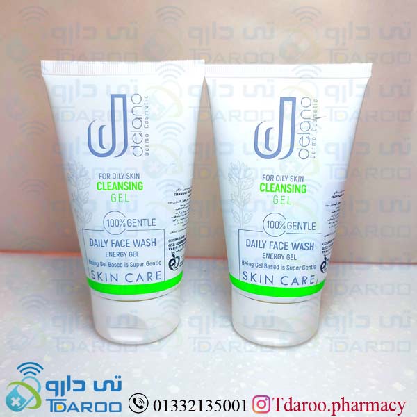 دلانو ژل شوینده پوست نرمال و خشک/DELANO CLEANSING GEL FOR NORMAL TO DRY SKIN/Gel/150ML