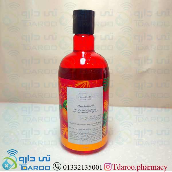 دیپ سنس شامپو بدن پوست خشک و معمولی/DEEP SENSE BODY WASH /Shampoo/400ML