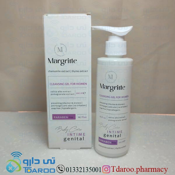 مارگریت ژل بهداشتی بانوان/  MARGARITTE GEL INTIME GENITAL/Gel/200ML