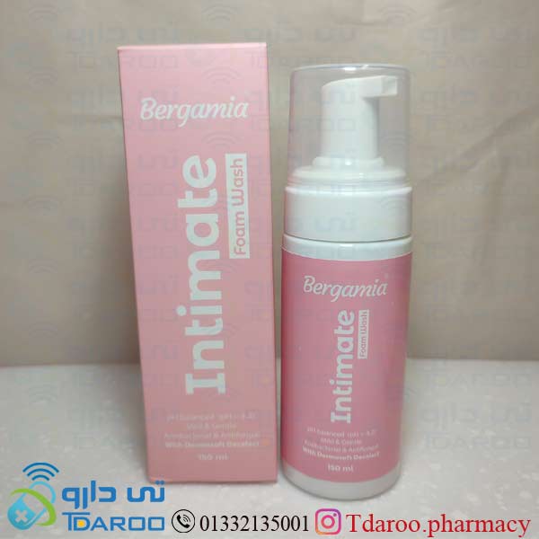 برگامیا فوم بانوان / BERGAMIA INTIMATE/Gel/150ML