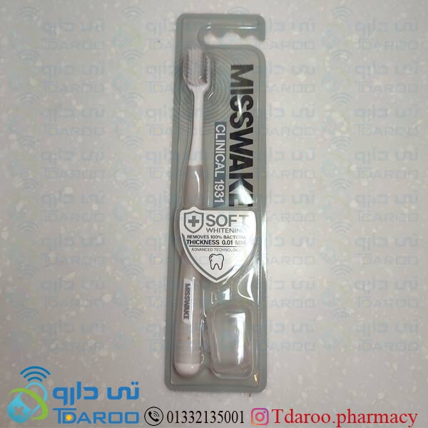 میسویک مسواک نرم/MISSWAKE SOFT TOOTHBRUSH