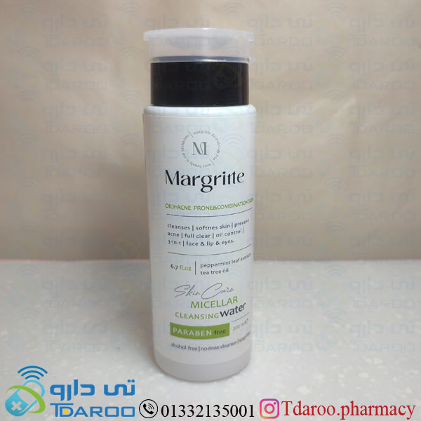 مارگریت میسلار واتر پوست چرب 3*1 /MARGRITTE MICELLAR WATER FOR OILY SKIN/Solution