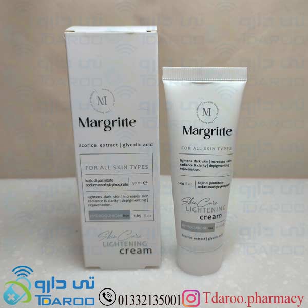 مارگریت کرم روشن کننده ضد لک / MARGRITE LIGHTENING  CREAM/Cream/50ML