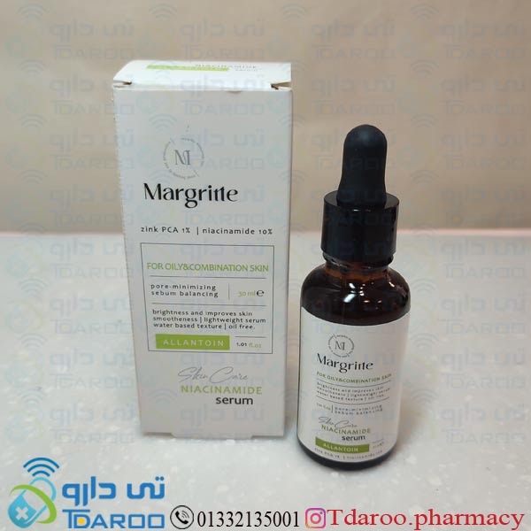 مارگریت سرم نیاسینامید مناسب پوست های چرب و مختلط/margritte niacinamid 10serum