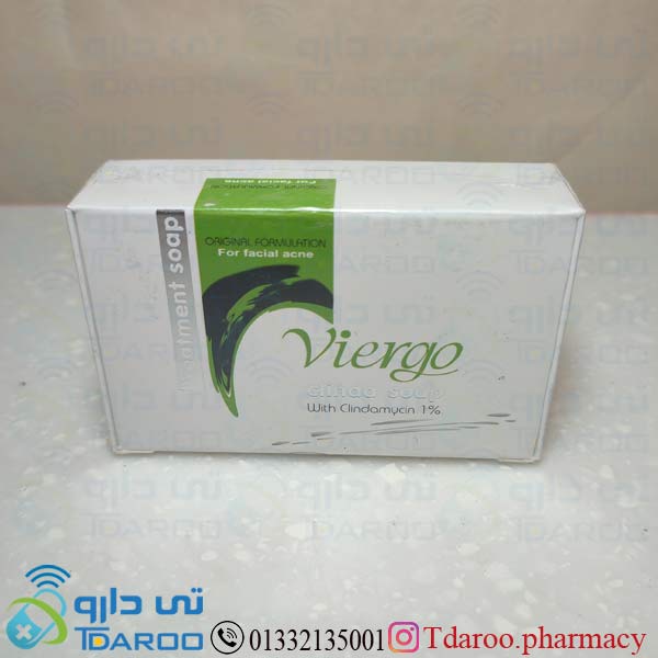 ویرگو صابون کلیندا /VIERGO CLINDA SOAP TREATMENT WITH CLINDAMYCIN 1%