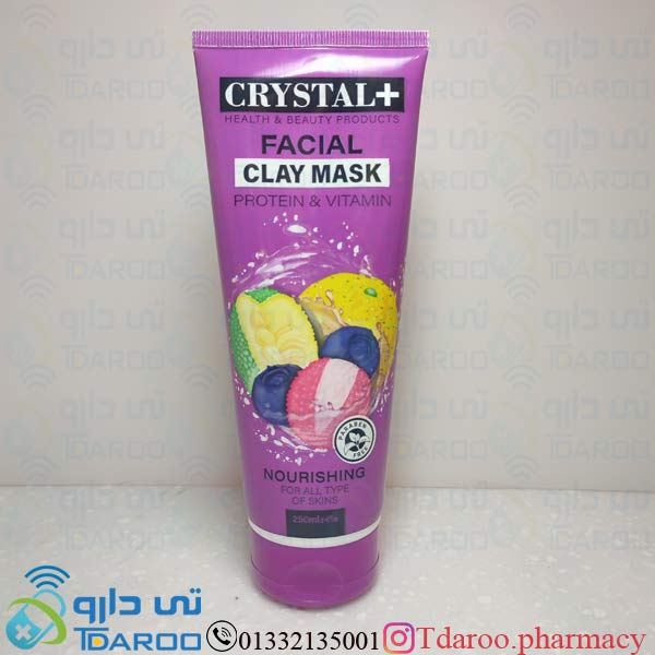 کریستال ماسک صورت انواع پوست / CRYSTAL FACIAL MASK FOR ALLSKIN TYPE/MASK/250ML