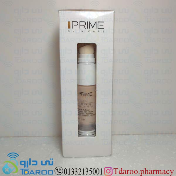 پریم کانسیلر دورچشم بژ روشن / PRIME LIGHT BEIGE EYE CONCEALER/Cream/15ML