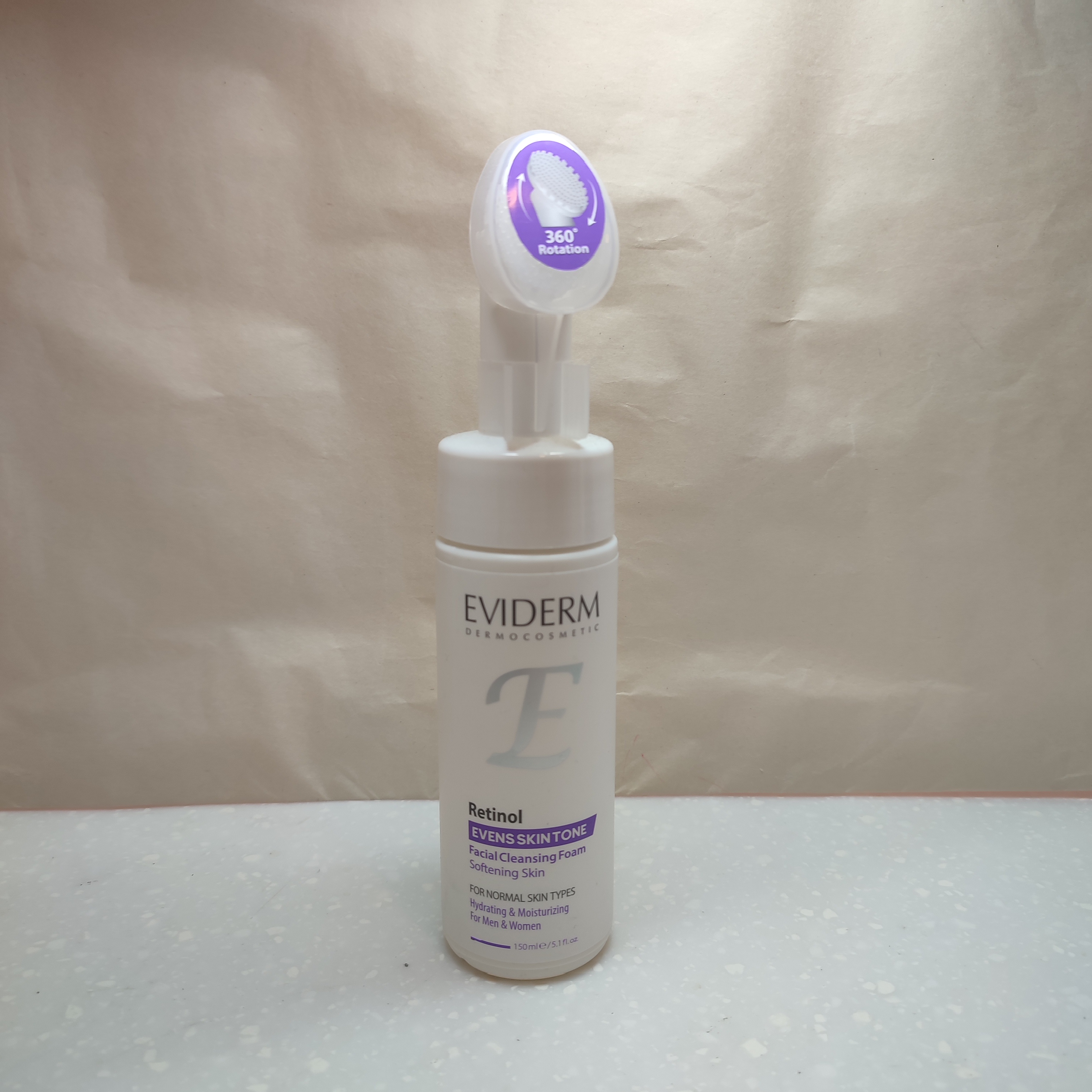 اویدرم فوم شستشوی حاوی رتینول / EVIDERM RETINOL CLEASING FOAM/Foam/150ML