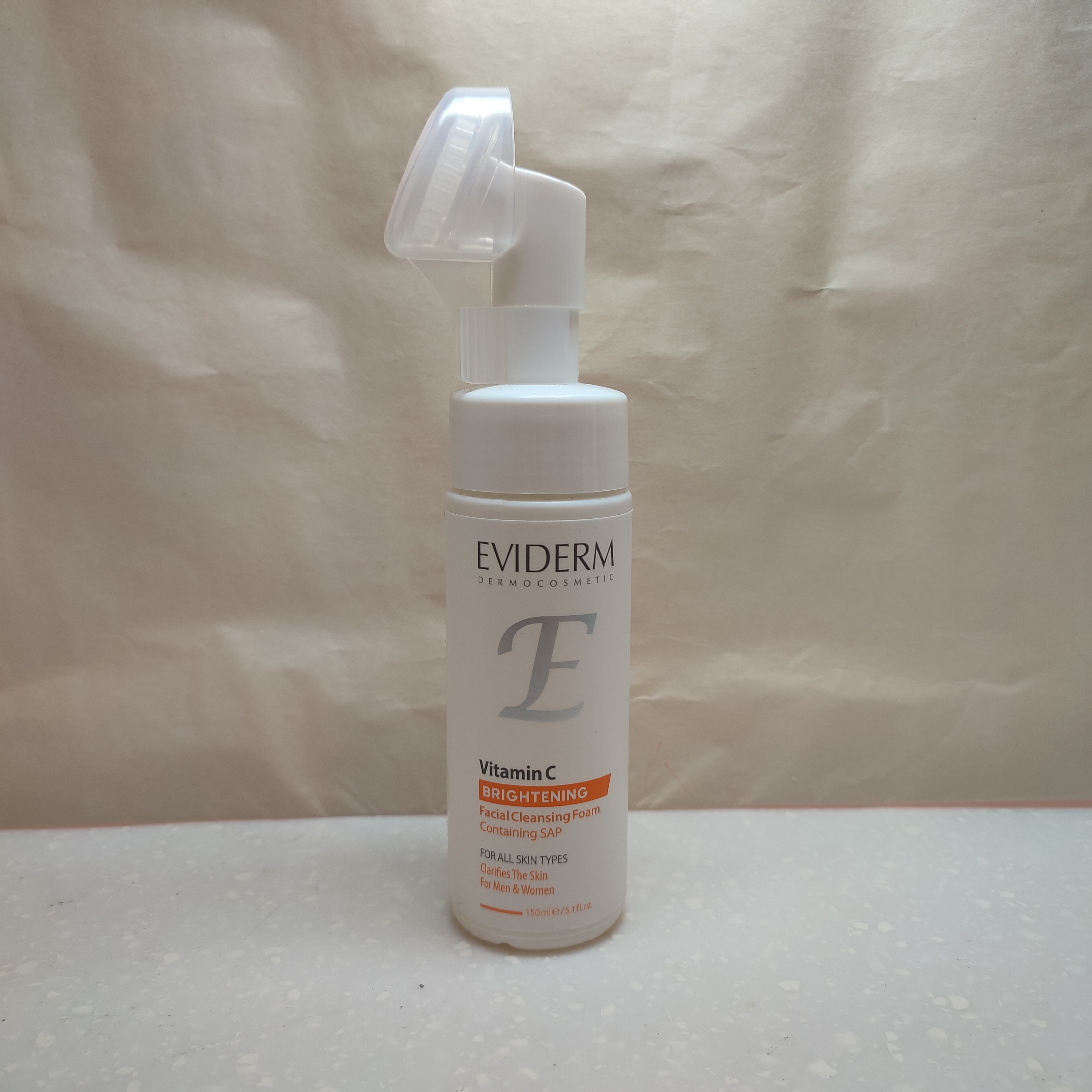 اویدرم فوم شستشوی حاوی ویتامین سی / EVIDERM VITAMIN C CLEANSING FOAM/Foam/150ML